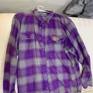 Clemson Columbia flannel